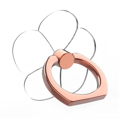 Transparent Cell Phone Ring Holder Stand 360° Degree Rotation Clear Finger Grip Kickstand Compatible Iphones or Phone Case
