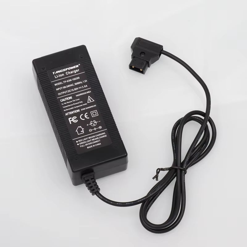16.8V 3A D-Tap Battery Charger for Camcorder V Mount / V Lock Battery Pack Camera Battery Camcorder Power Adapter Dtap Plug